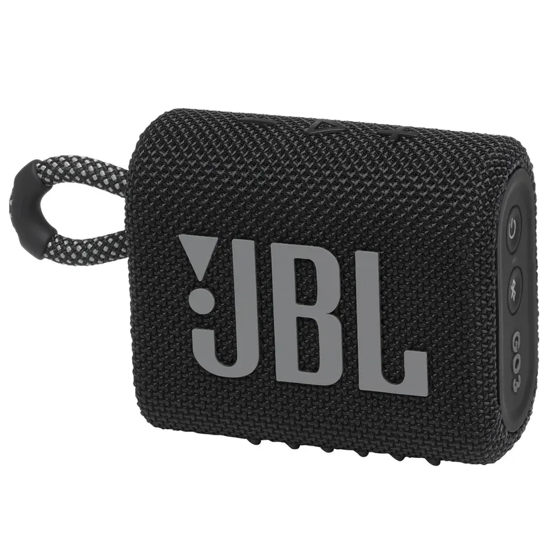JBL Go 3 Bluetooth Speaker Black