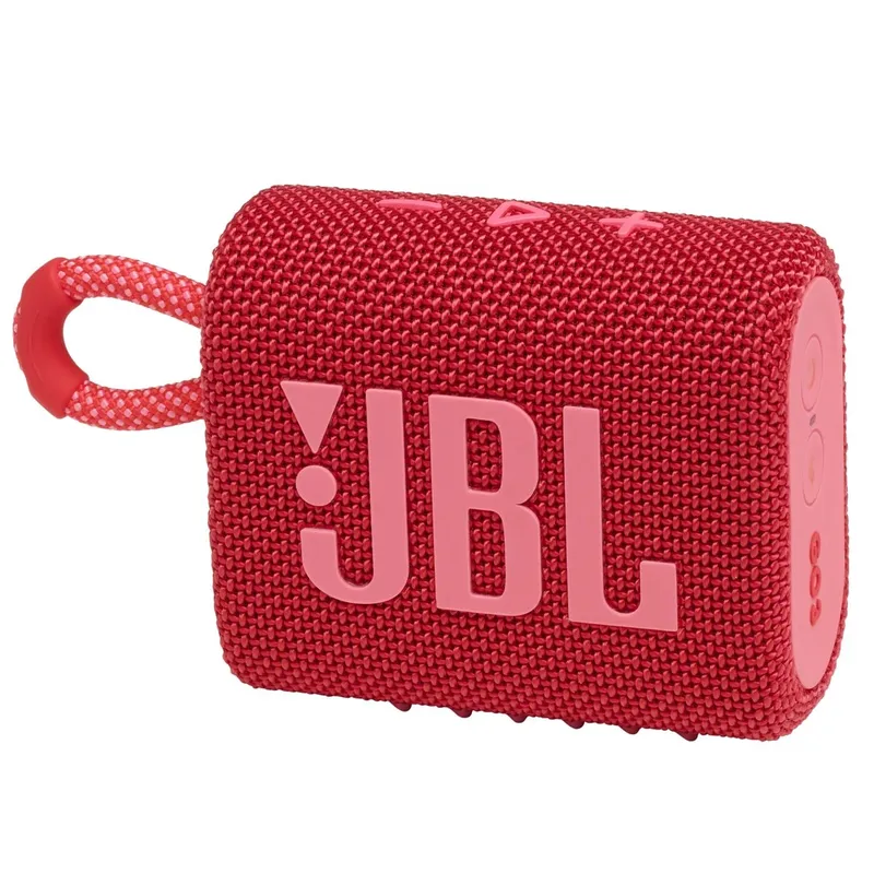 JBL Go 3 Bluetooth Speaker Red