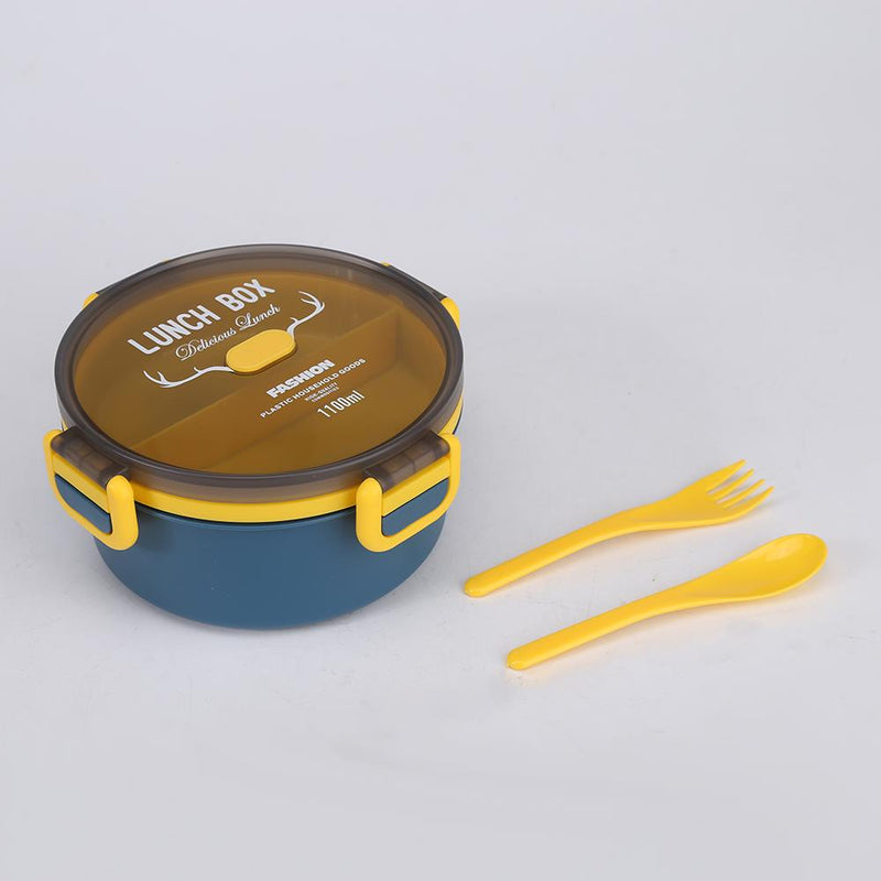 Two-Tier Adult Lunch Box with Silicone Accessories
