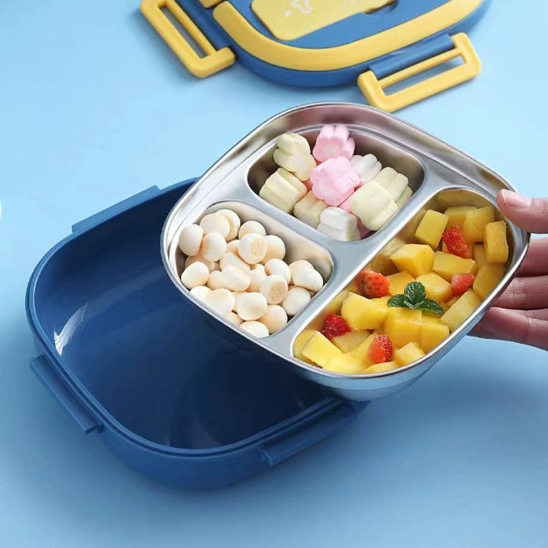 Stainless Steel Divided Lunch Box