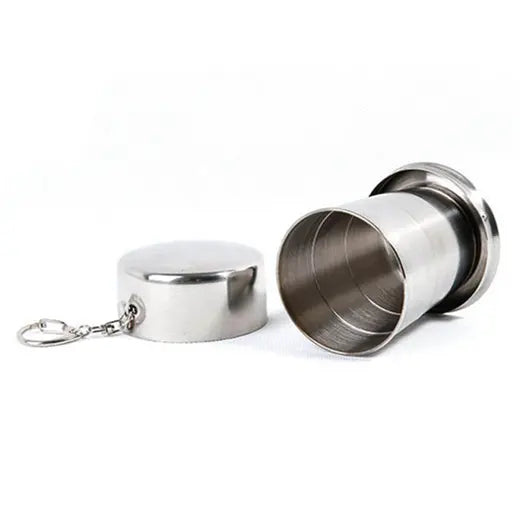 Portable Stainless Steel Folding Cup