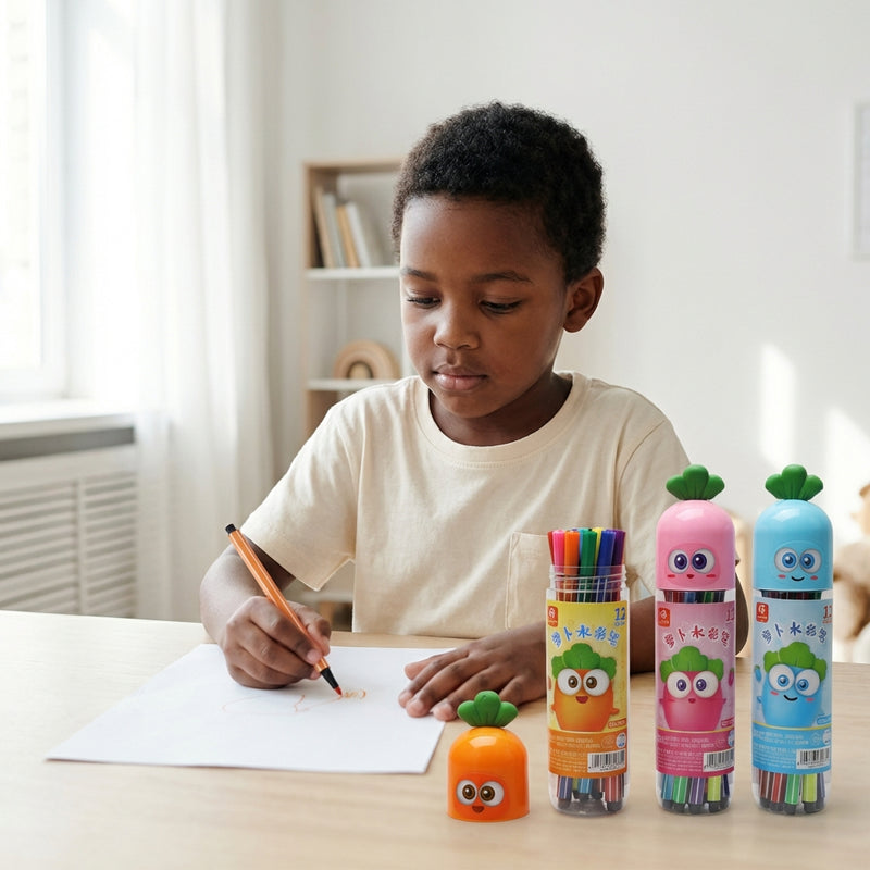 Aesthetic Stationery Pens Items List 12pcs Multi Color Set