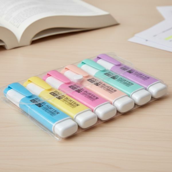 Pastel Jumbo Highlighter Marker Set
