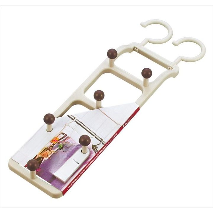 Double-Arm Closet Hanger Connector Hook