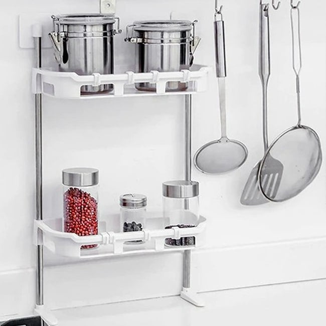 2 Tiers Multifunctional Shelf Organizer
