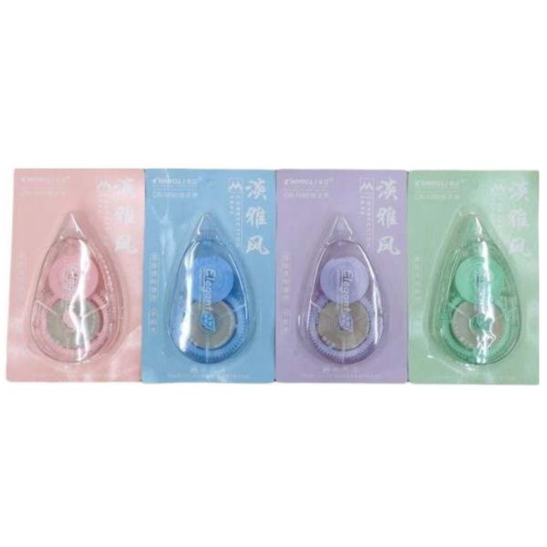 Transparent Plastic Quick Dry Correction Tape