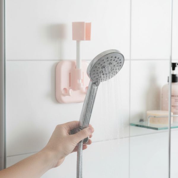 Adjustable 360 Rotary Shower Holder Nail-free