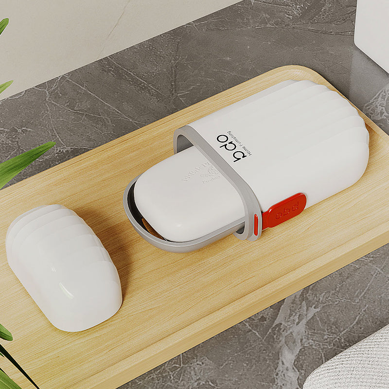 Compact Waterproof Travel Soap Case with Carry Handle