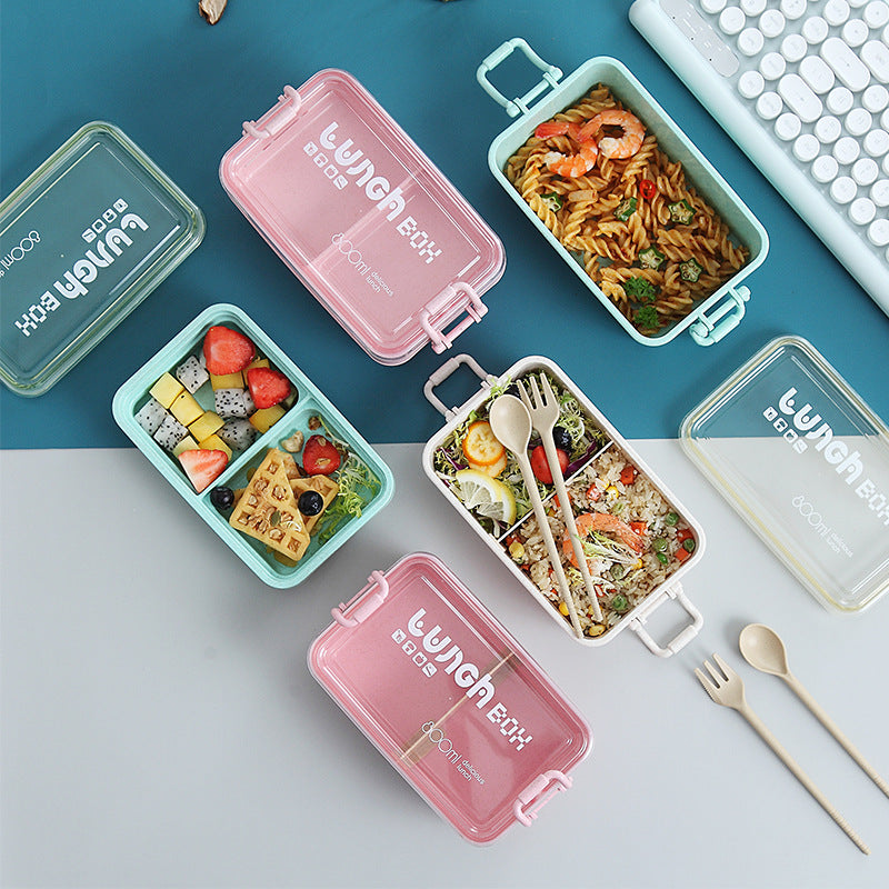 Airtight Compartment Lunch Box with Divider