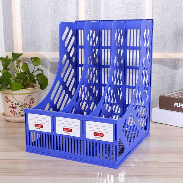 Multifunction Plastic Book Holder Storage Organizer